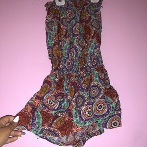 Sleeveless romper